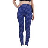 Leggings Women's Space Dark Blue Leggins Print Pants High Quality Fitness Trousers Mujer Hot Gym Stretch