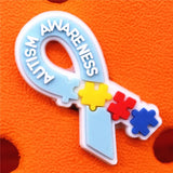 Puzzle Style Shoe Charms Novelty Autism Friendly Garden Shoes Accessories Decoration fit Buckle Croc Jibz Kids