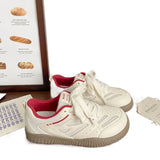 Breakj Training Shoes Female Small White Shoes Autumn New Versatile Thick Sole Heighten Comfortable Outside Wear Small Red Book Same