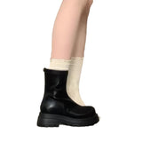 Breakj Head Sweet Little Tall Martin Boots 2025 Net Red New Fashion Niche Design