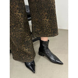 Breakj Short Boots Women 2025 Autumn And Winter New Boots Thick And Short-Cular Women Boots Small Thin Skin Boots High Heels Martin