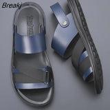 Men's New Summer Outer Wear Men's Sandals Men's Casual Men's Shoes Non-slip Breathable Beach Sandals and