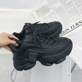 Design Mesh Chunky Sneakers Women's Shoes green Color Woman Casual Sneaker Platform Woman Fashion Tennis Female