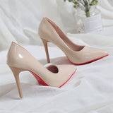 New 2020 Bed High Heels Fun One-time Sexy High Heels Bed Foot Fetish Alternative Passion Sexy Red