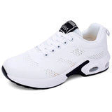 Women Fashion Vulcanized Sneakers Platform Solid Color Flats Ladies Shoes Casual Breathable Wedges Ladies Walking