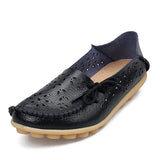 Leather Women Flat Shoes Ballet Trainer Leisure Shoes Woman Flower Sneakers For Women 2021 Candy Color Nurse