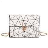 Jelly Chain Bags Pu Leather Crossbody Bags For Women 2021 Small Flap Shoulder Simple Bag Female Travel Handbags