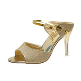 Sexy High-Heeled Women's Sandals And Slippers With Fashionable Fish Mouth And Fine Heels Nightclub Sandals Size