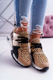 Summer Hot Lady Shoes Women Sneakers Leopard Mesh Breath Women Female Shoes Outdoor Flat Platform Zapatos