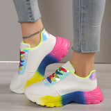 Celebrity Color Daddy Shoes Spring Autumn 2024 New Style Increased Ins Tide Thick Soles Sports Shoes Leisure