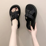 New Platform Sandals Female Summer Wear Sense Sandals Light Summer Fashion Beach Flip-flops Female Slippers