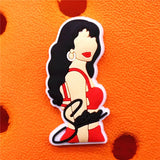 Occident Singers Shoe Clips Charms Decoration Hip Hop Rap Designer Shoes Buckle Selena Clogs Accessories Croc