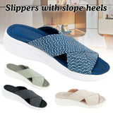 Women Shoes Casual Platform Sandals Women Slides Solid Comfort Flats Plus Size Cross Summer 2021 Beach Ladies