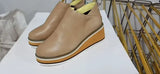 Breakj Slope And Thin Short Boots Women Autumn And Winter New Side Zipper With Leather Side-Faced Boots