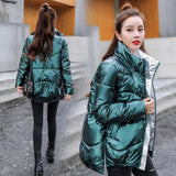 2020 New Winter Parkas High Quality Stand Collar Coat Women Fashion Jacket Winter Warm Woman Clothing Casual