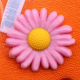 1pcs Cute Pumpkin Mushroom PVC Shoe Charms Daisy Accessories Ladybug Flowers Decorations fit Bracelet Kids