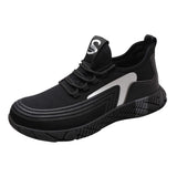 Men's Safety Shoes Boots With Steel Toe Cap Casual Men's Boots Work Indestructible Shoes Puncture-Proof Work