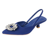 shoes for women 2022 New Women's Shoes Wedding Shoes Sequined Exposed Documentary Shoes Pointed Toe Temperament
