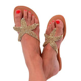2023 Summer Flat Bottom Clip Toe 40-43 Casual Women's Outdoor Slippers Female