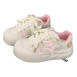Small White Shoes Women's 2024 Summer Shoes Popular Style Board Shoes Small Star
