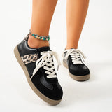 Derain Shoes 20255 New Round Head With Flat-Bottomed Small White Shoes Low-Top Sports