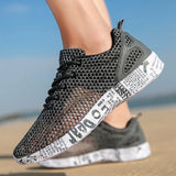 Men Aqua Shoes Breathable Trekking Wading Beach Quick Drying Water Shoes Outdoor Fishing Wading Shoes Water Sneakers Men Lace