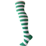 High Striped Cotton Socks Cute Stripe Printed Sock Women Over Knee Long ThighPlus Size Overknee Socks