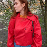 New Arrivals Women Faux Leather Jacket Pu Motorcycle Biker Beige Leather Coat Fashion Turndown Collar Loose