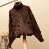 Sweaters Women 2019 Winter Fashion Knitwear Woman Knitted Pullovers Tops Femme Long Sleeve Pullover Loose
