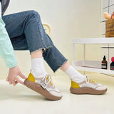 Breakj Korean Version Mesh Small White Shoes Female 2024 Summer New Student Mesh Shoes Casual Sole Breathable Board Shoes