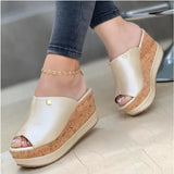 Breakj Summer New Women's Shoes And Thick-Soled Slippers