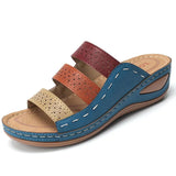 Sandals 2020 Fashion Wedges Shoes For Women Slippers Summer Shoes With Heels Sandals Flip Flops Women Beach Casual