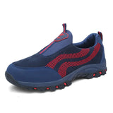 New Men Mesh Casual Shoes Classic Slip On Clunky Sneaker For Men Fashion Thick-Soled Dad Shoes Platform Sneakers Big