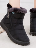 Warm Women Boots 2022 Fashion Waterproof Boots For Winter Shoes Women Casual Lightweight Ankle Botas Mujer Winter