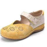 Women Hook Loops Sandals Female Hollow Out Breathable Wedges Ladies Comfort Summer Beach Shoes Women's Plus Size