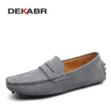 Brand Fashion Summer Style Soft Moccasins Men Loafers High Quality Genuine Leather Shoes Men Flats Gommino Driving