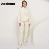 2021 Women Unisex Couple Fleece 100% Cotton Suits 2 Pieces Sets Casual Tracksuit Hoodies Sweatshirt Pants Plus