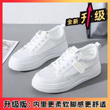 Breakj Version Of Fashion Small White Shoes Women 2025 Summer New College Style Shoes Loose Cake Thick-Soled Casual