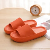 Thick Platform Slippers Soft EVA Anti-slip Bathroom Home Slipper 2021 Summer Female Indoor Slippers Floor Flat