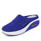 Women Mesh Lightweight Shoes Woman Slippers Wedge Shoes Female Air Cushion Sandals Thick Bottem Casual Sneakers Plus Size