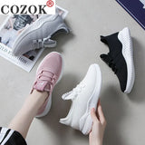 Sneakers Female Students 2021 Spring Summer New Women's Shoes Korean Fashion Running White Shoe Breathable Mesh Shoes