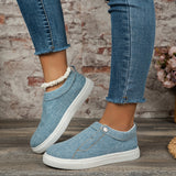 Breakj Size Flat Single Shoes Female 2023 Spring And Autumn New Low Help Round Head One Foot Pedal Simple Casual Wear Women's