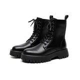 Breakj Men's British High Boots Summer New Booleather Chelsea Boots