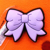 1pcs Rainbow Unicorn PVC Shoe Charms Decorations Pins Butterfly Ice Cream Designer Shoes Buckle Accessories Croc