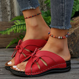 Breakj Slopes And Slippers Summer New Bow Fish Mouth Cold Slippers Rocking Line Beach Cool