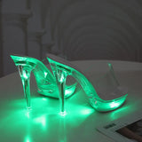 Breakj 13CM Luminous Female Slippers