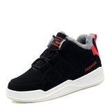 o'clock New Winter Couple Snow Boots Trendy High-top Quality Male Casual Footwear Outdoor Slip Resistant Ankle Lovers