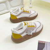 Breakj Korean Version Mesh Small White Shoes Female 2024 Summer New Student Mesh Shoes Casual Sole Breathable Board Shoes