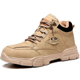 Safety Shoes Work Sneakers Indestructible Work Safety Boots Winter Waterproof Shoes Men Steel Toe Shoes Sport Safty
