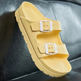 Platform Sandals Women flip flops Beach Home Slippers Flat Pink Red Black White Slides 2021 EVA Light Casual Shoes